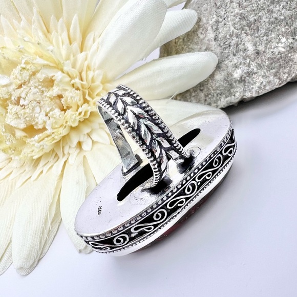 CRAZY LACE AGATE RING - Picture 8 of 9